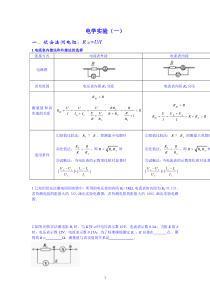 高三物理总复习电学实验伏安法测电阻