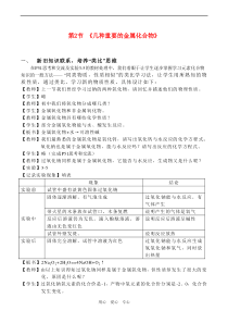 高中化学3.2《几种重要的金属化合物》教案人教版必修一