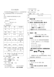 高中化学必修2第三章有机化合物