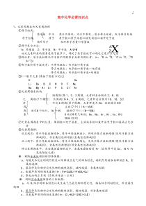 高中化学必背知识点知识点分析新人教版必修2