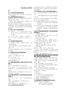 高中历史必修三会考知识点