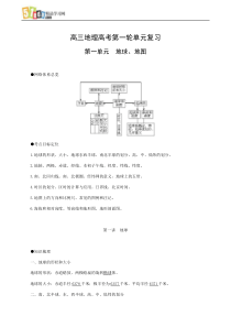 高中地理教案地球地图