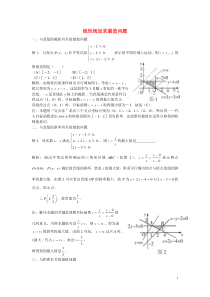 高中数学解题方法谈线性规划求最值问题