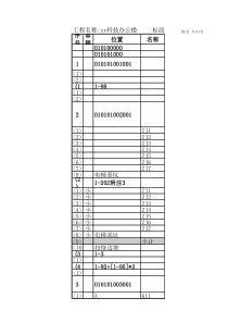 某办公楼工程量计算书