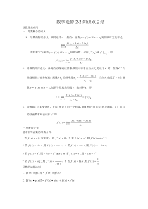 高中数学选修2-2知识点总结[1]