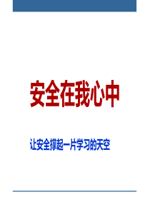 高二下学期开学安全主题班会.