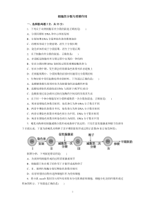 高考生物二轮复习专题演练细胞的分裂与受精作用