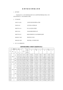 高频焊接轻型薄壁H型钢重量表[1]