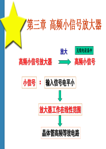 高频电子电路第3章高频小信号放大器