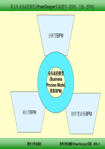 E第五章业务流程模型及PowerDesigner实现