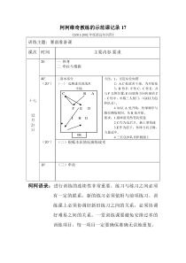 青少年足球训练单元计划教案456