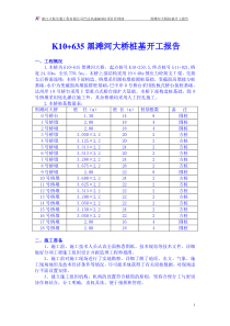 桩基开工报告施工方案