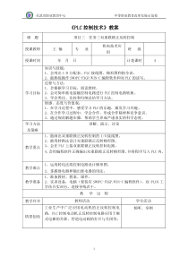 项目三—任务PLC控制三双重联锁正反转控制