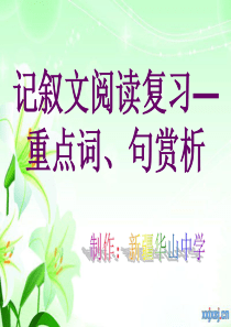 重点词句赏析