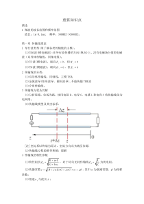 重要知识点提要(精简)