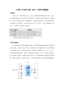 骨干ATM网Y保护功能介绍