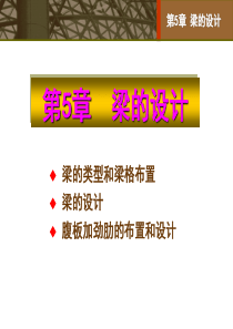 钢结构设计原理_廖绍怀_梁的设计