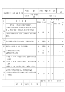 钣金原材料检验标准1