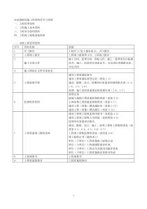 河北省市政工程施工技术资料组卷要求