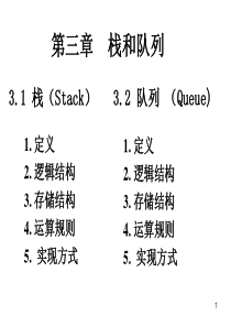 队列的定义表示实现.