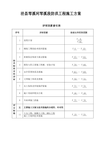 泾县琴溪河琴溪段防洪工程施工方案