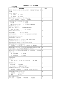 领导科学与艺术复习思考题(1)