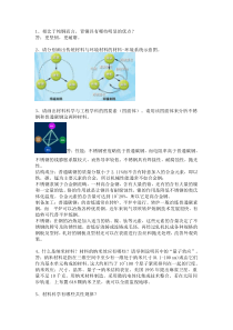 材料研究方法考试