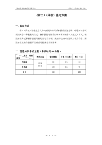 钳工_4级_鉴定方案