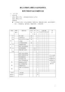 浙江大学软件工程硕士专业学位研究生