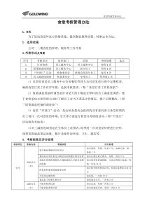 食堂考核管理办法(2014)