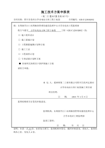 首部库区清理及下游护坡施工方案