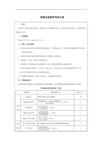 销售总监绩效考核方案