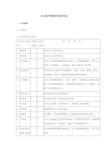 长沙高升度假村实施方案