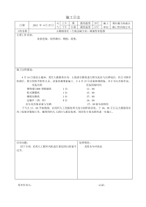 渝遂路施工日志及成本情况