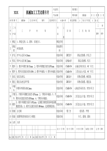 连接盘加工工艺过程卡片