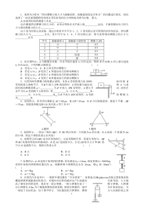 高一物理必修1第三章相互作用典型题及答案解析