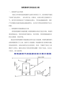 除氧器排汽回收器方案