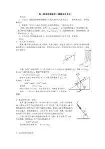 高一物理竞赛辅导5摩擦角及其它