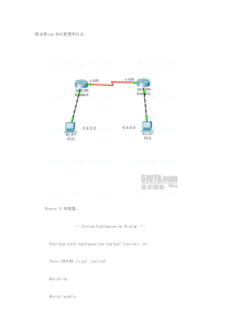 路由器ppp协议配置和认证