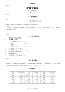 配餐营养学