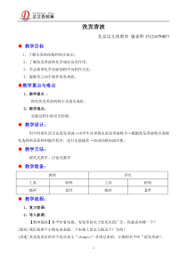 达文西科学精选洗发香波教案