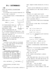 选修3-5原子物理基础知识复习