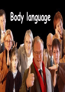 大学英语演讲PPT-body-language