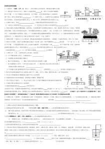 该密度的特殊测量练习题