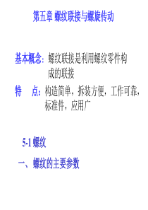 螺纹传动课件