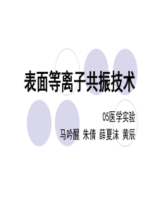 表面等离子共振技术.