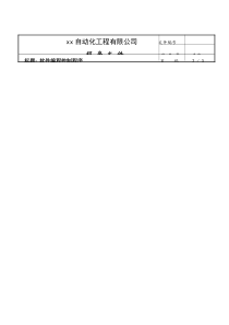 自动化工程公司软件编程控制程序