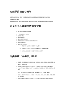 西南大学社会心理学期末考试资料