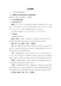 财务管理公司治理结构分析