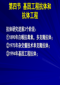 第四节基因工程抗体和抗体工程